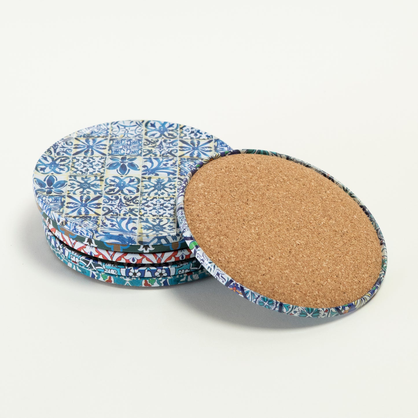 Drink Coasters (Metal+Cork)