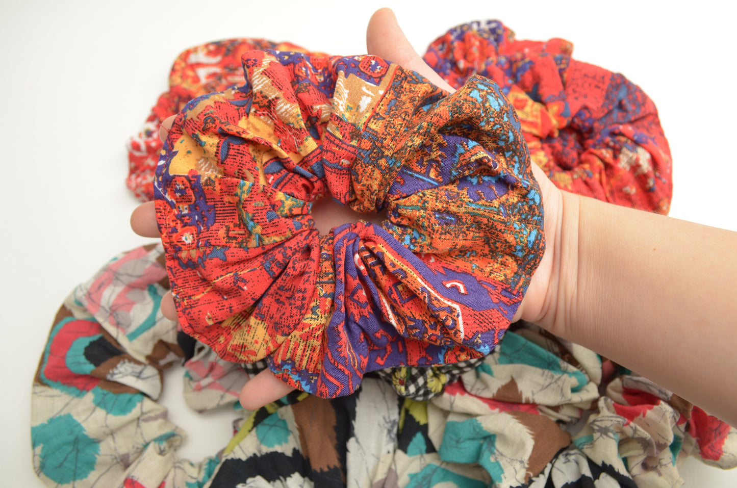 Handmade Hair Scrunchies