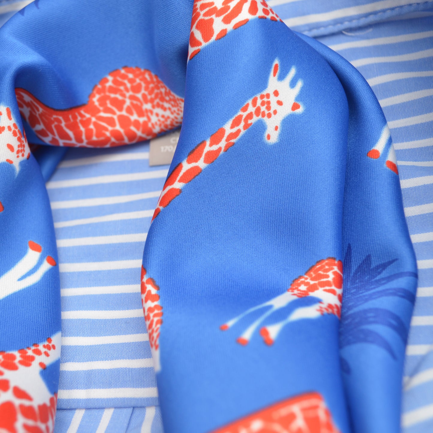 Giraffe Printed Neck Scarf