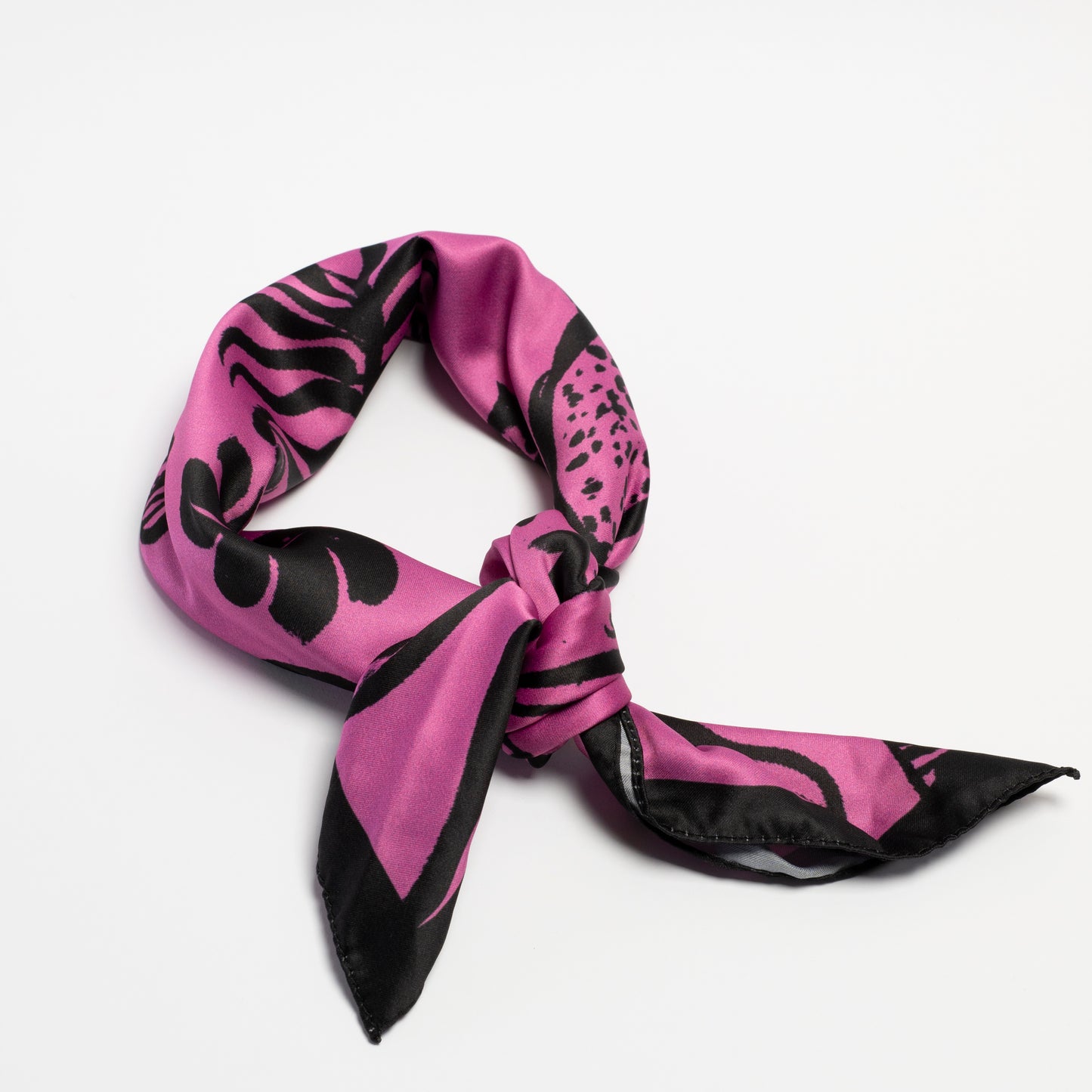 Purple Turtle Neck Scarf