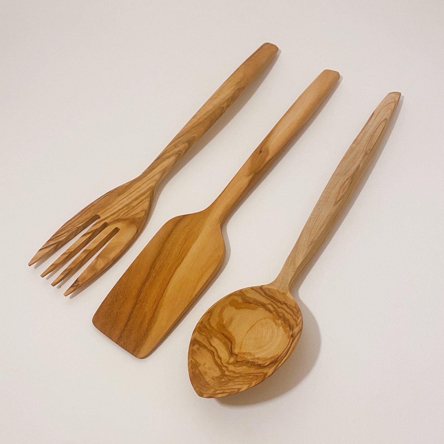 Olive Wood Cooking Set