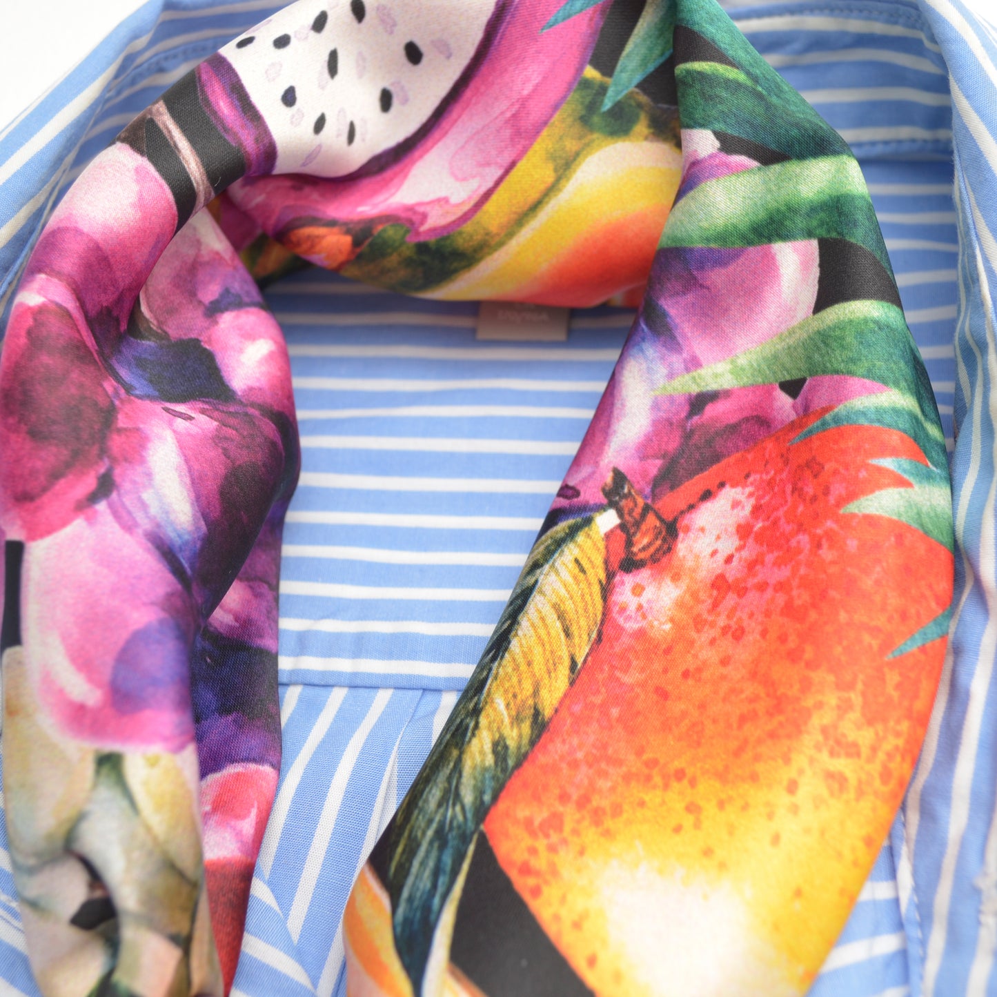 Fruit  Printed Neck Scarf