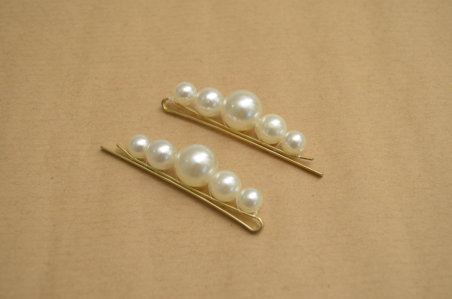 Hair Slide with Pearls