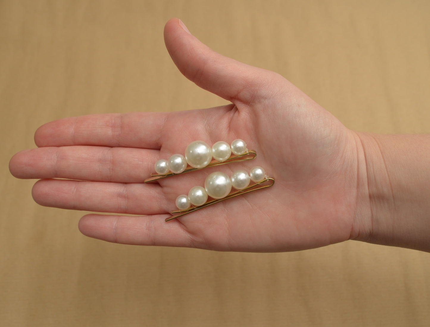 Hair Slide with Pearls