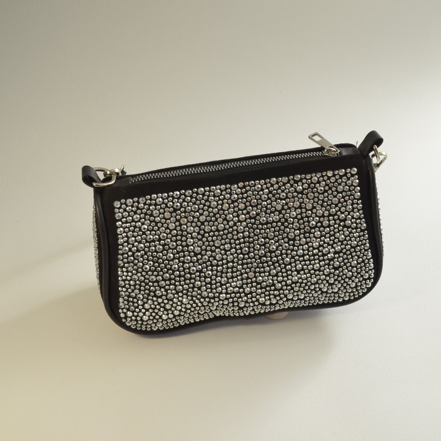 Silver Sparkle Shoulder Bag