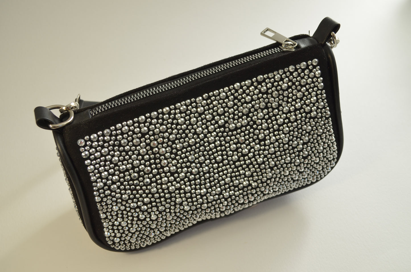 Silver Sparkle Shoulder Bag