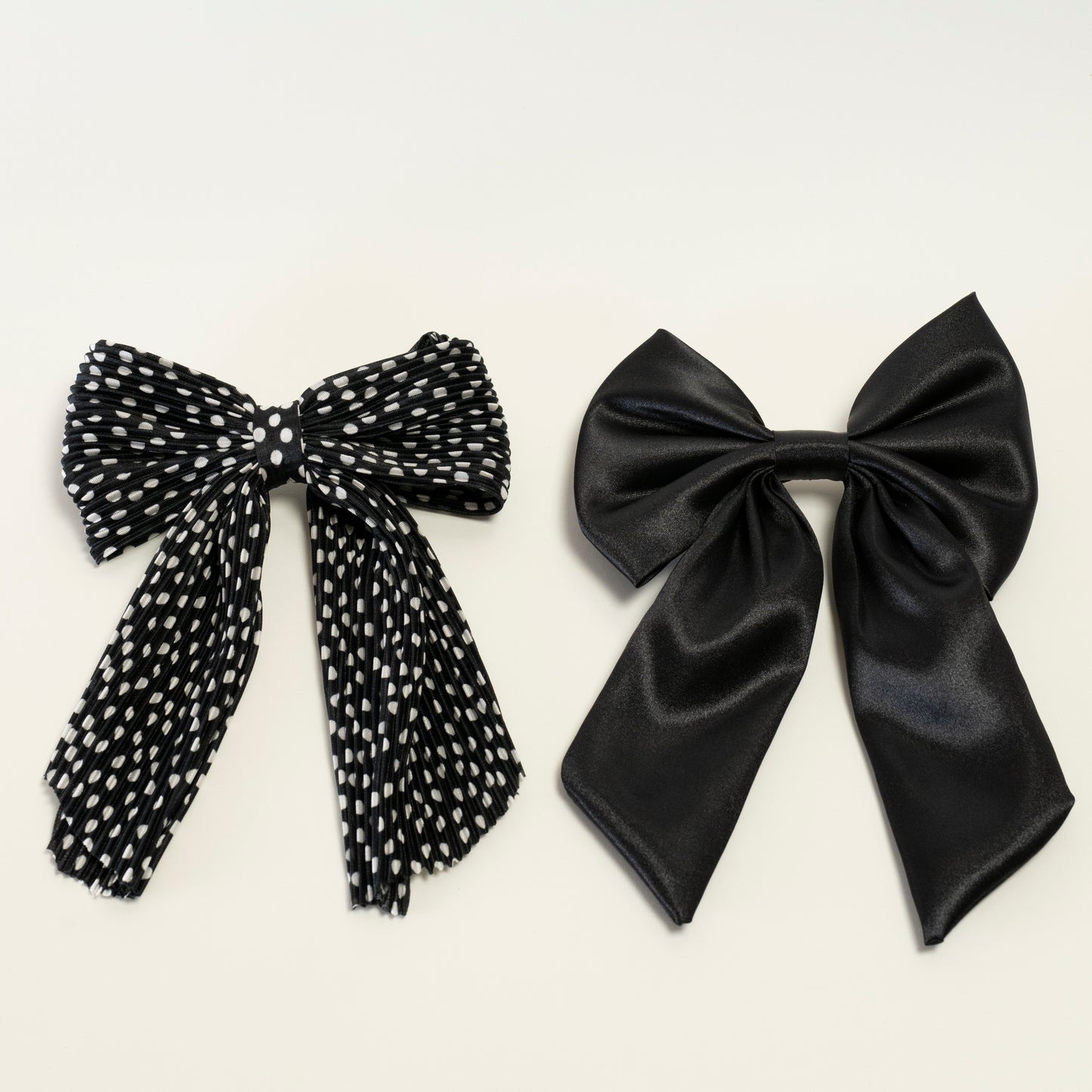 Black Hair Bow