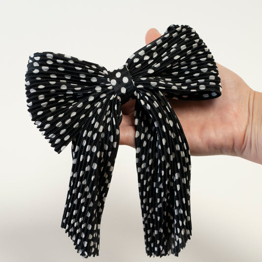 Polka-Dot Hair Bow