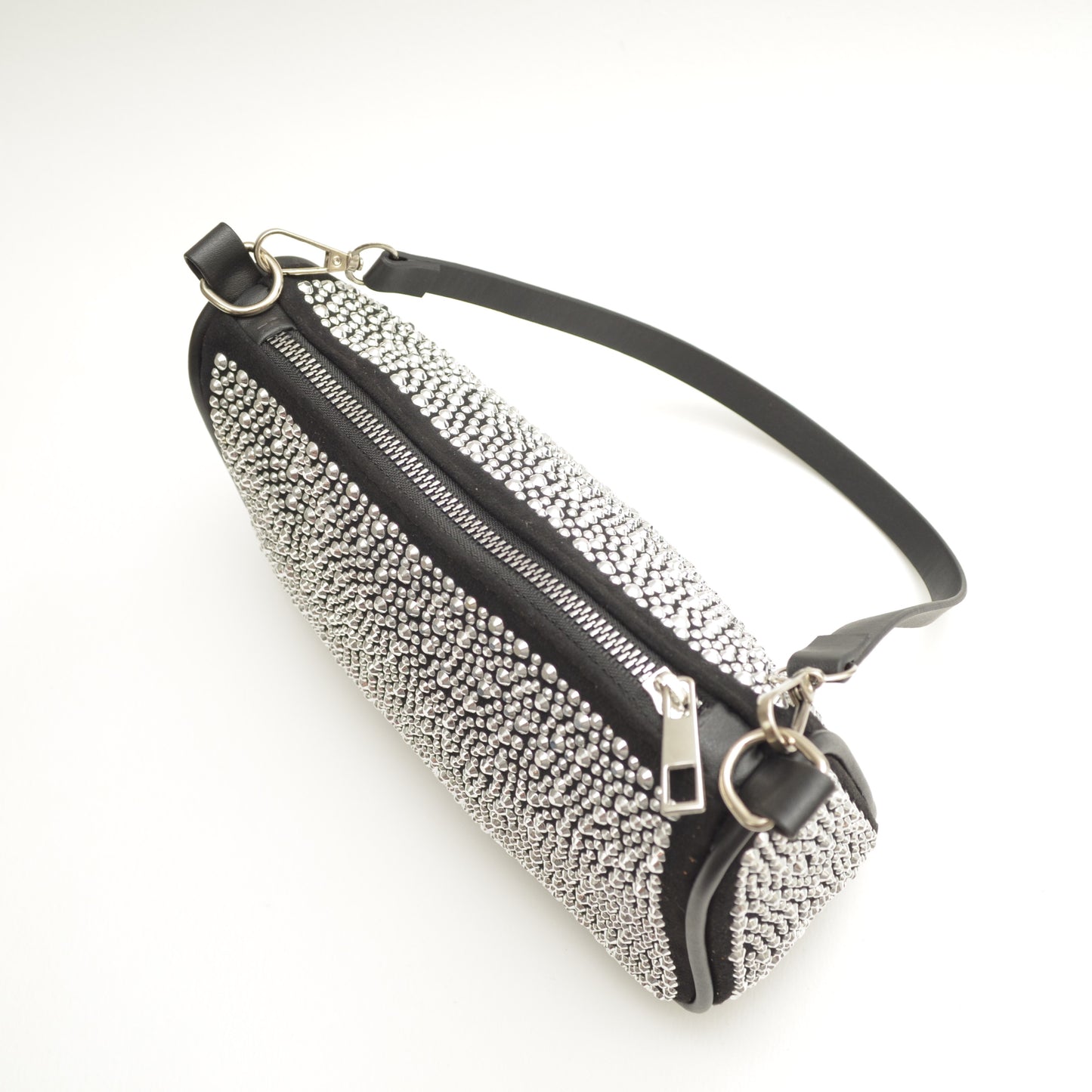 Silver Sparkle Shoulder Bag